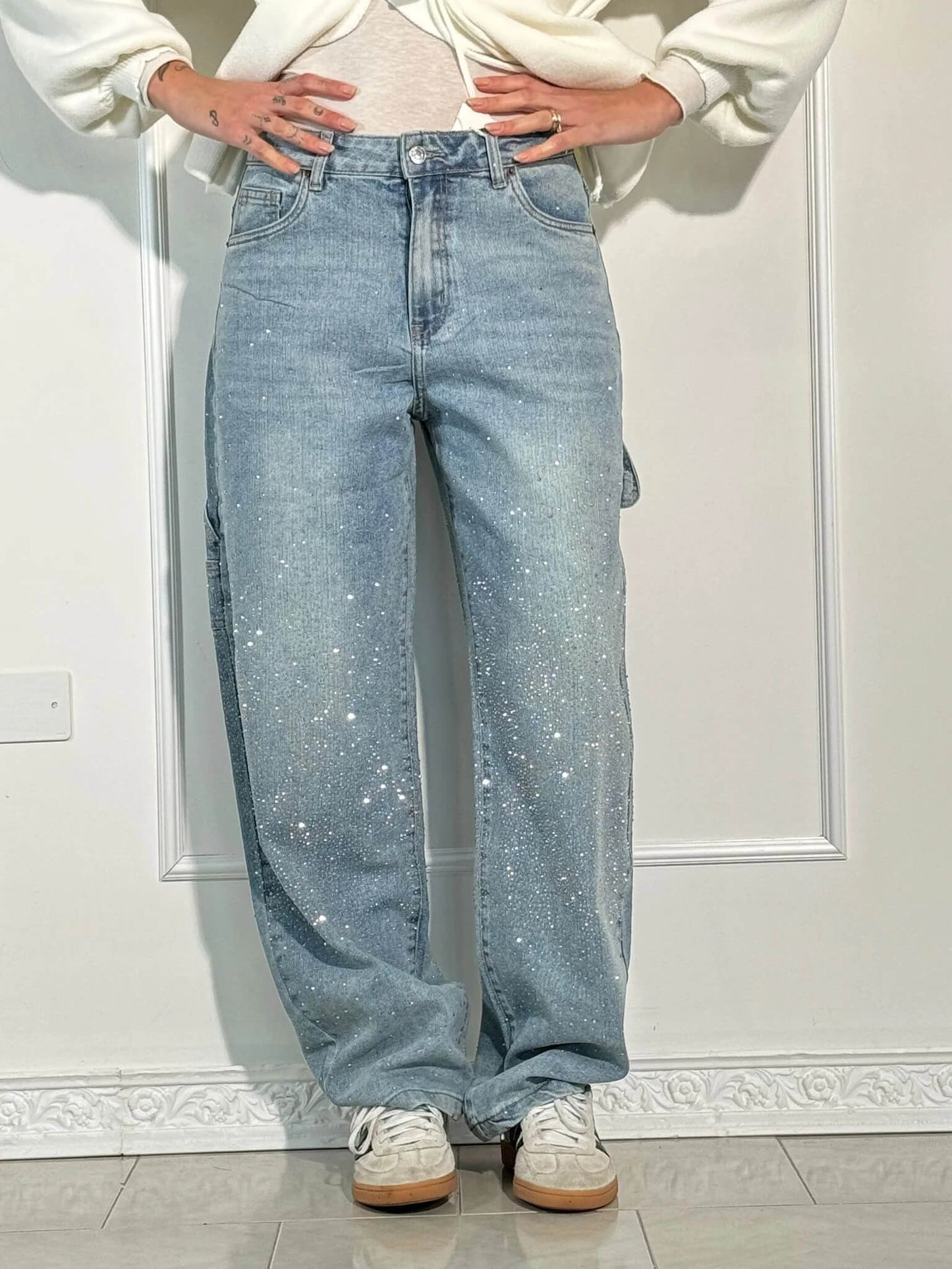 Jeans Splendenti Balloon