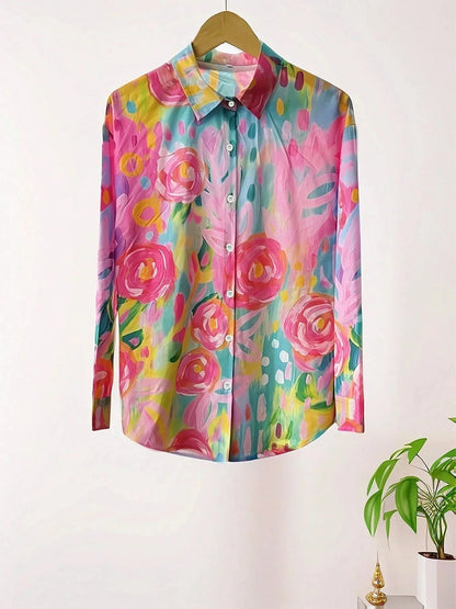 Astrid | Camicia a motivi colorati