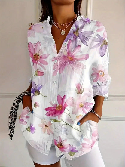 Astrid | Camicia a motivi colorati