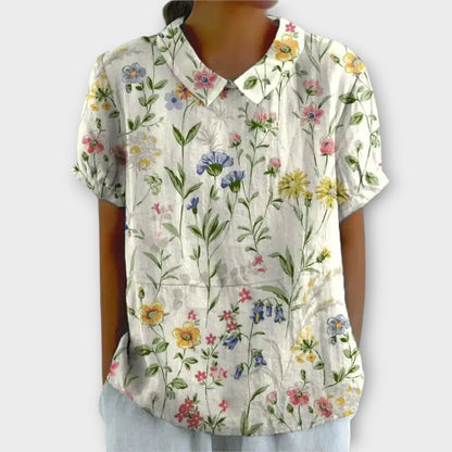Rita | Blusa in Lino